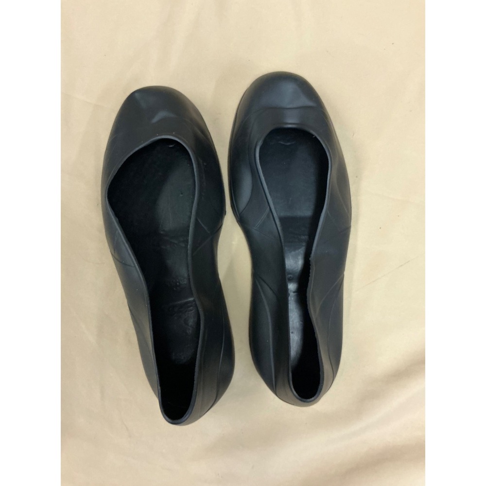 Shoes For Crews CrewGuard Slip Resistant Overshoes Black Rubber Size Small 50S